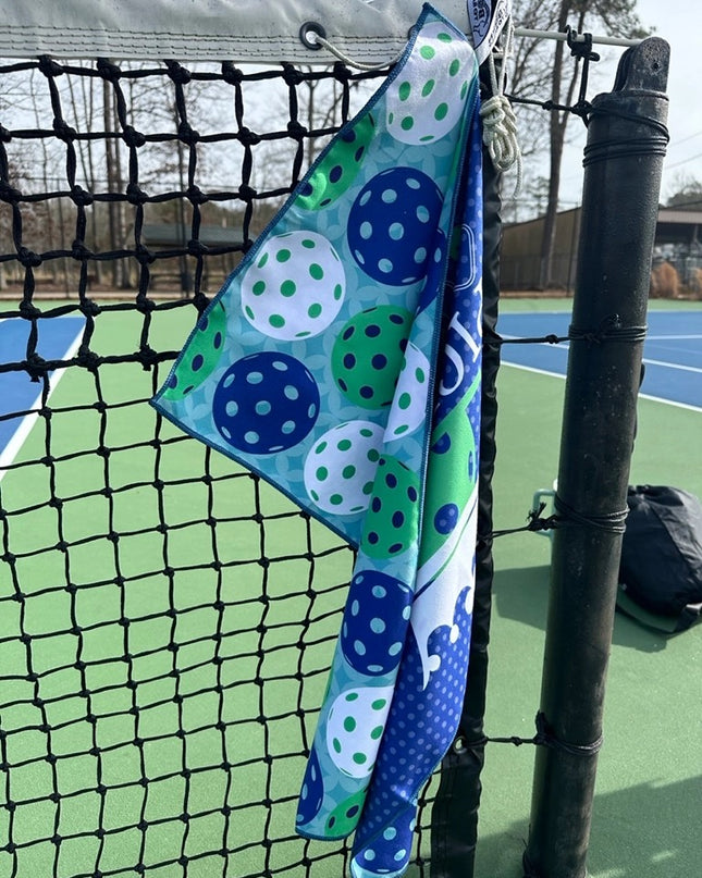 Pickleball King Double-Sided Microfiber Sport Towel