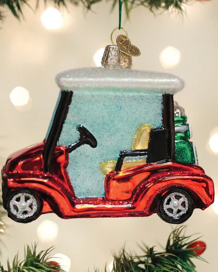 Golf Cart Ornament