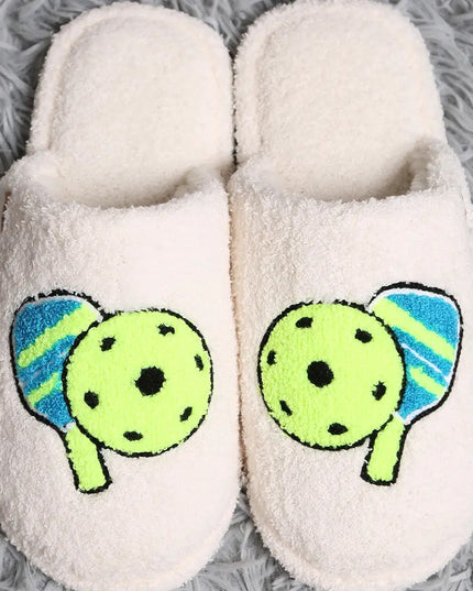 Pickleball Home Slippers