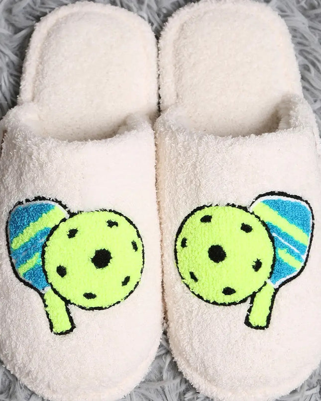 Pickleball Home Slippers