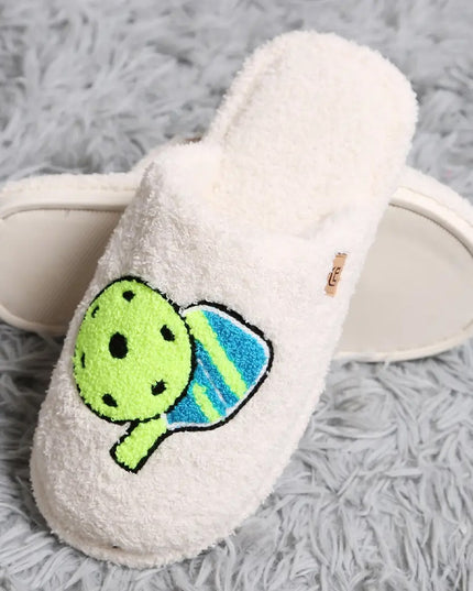 Pickleball Home Slippers