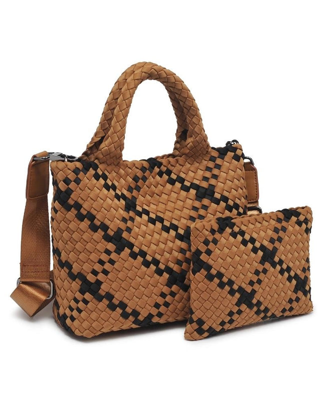 Sky's The Limit - Small Woven Neoprene Crossbody