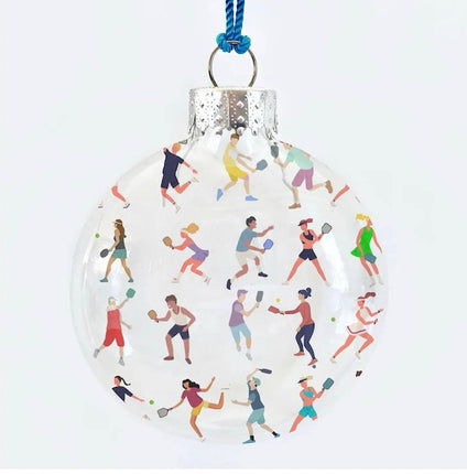 Pickleball Collage Ornament