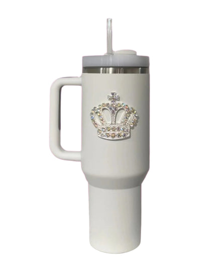 Crown Jeweled Tumbler