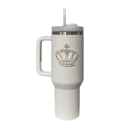 Crown Jeweled Tumbler
