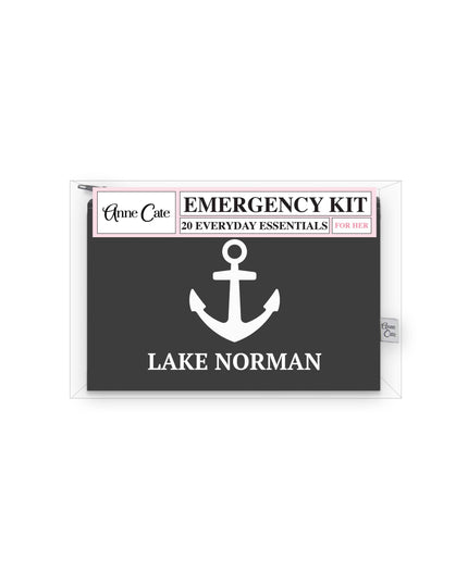 Anchor Lake Norman Mini Wallet Emergency Kit - For Her