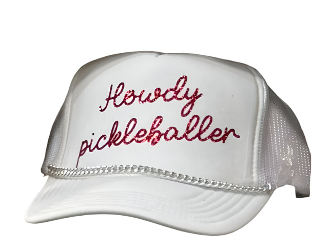 Howdy Pickleballer Trucker Hat