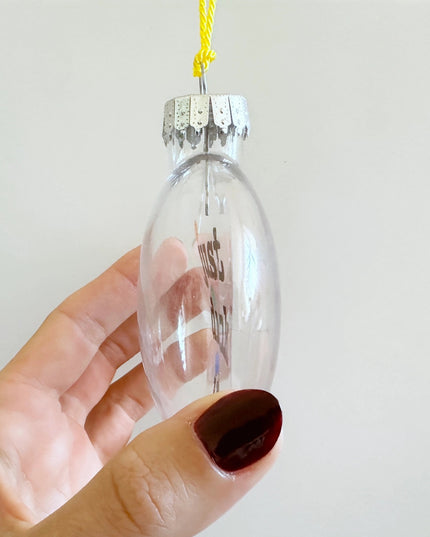 Multi pickleball unicorn ornament