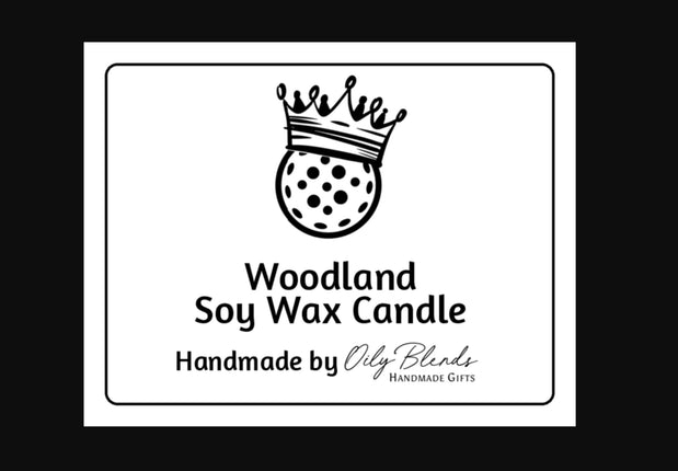 Pickleball Wizard Woodlands Travel Soy Candle