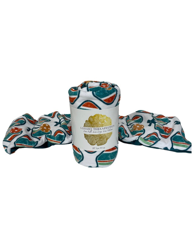Heatable Therapy Spa Wrap- Pickleball Paddle White