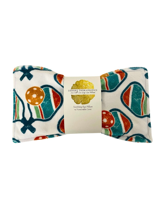 Soothing Eye Pillow Rectangle- Pickleball Paddle White
