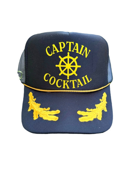 Captain Cocktail Trucker Hat
