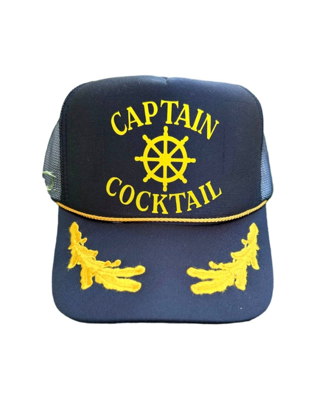 Captain Cocktail Trucker Hat
