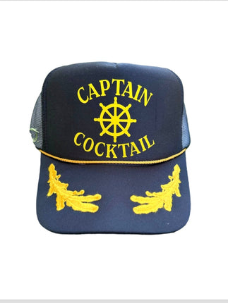 Captain Cocktail Trucker Hat