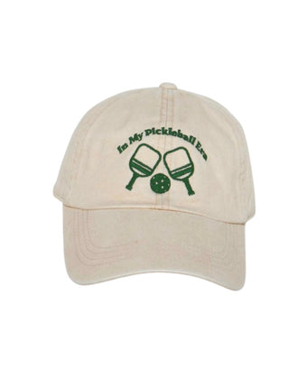 In My Pickleball Era Embroidered Baseball Cap