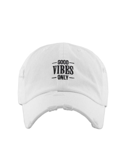 Good Vibes Vintage Dad Hat