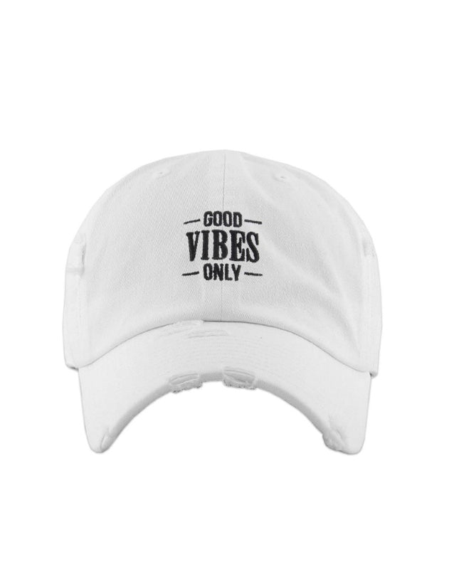 Good Vibes Vintage Dad Hat