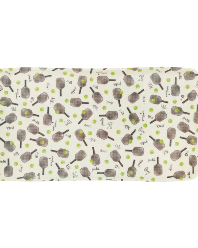Pickleball 18" Long Melamine Tray Rosanne Beck