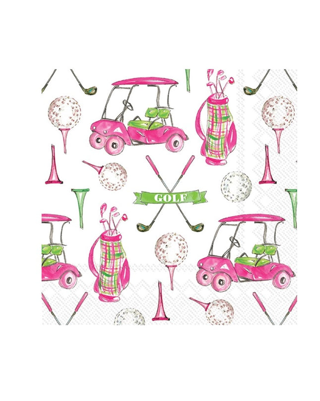 Paper Cocktail Napkins Pack of 20 Rosanne Beck Girly Golf