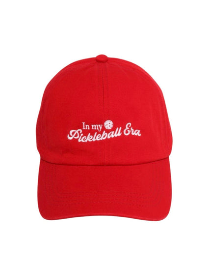 In My Pickleball Era Embroidered Baseball Cap