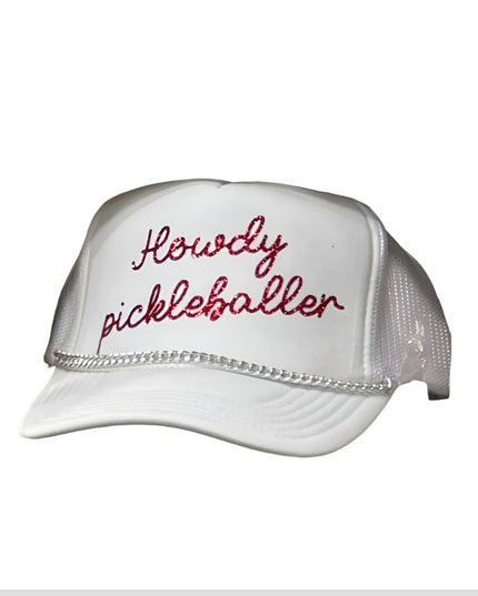 Howdy Pickleballer Trucker Hat