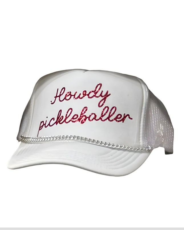 Howdy Pickleballer Trucker Hat