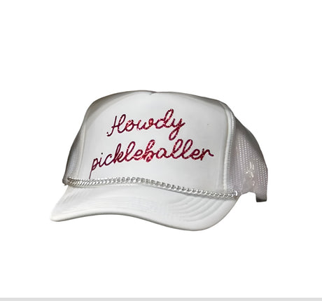 Howdy Pickleballer Trucker Hat