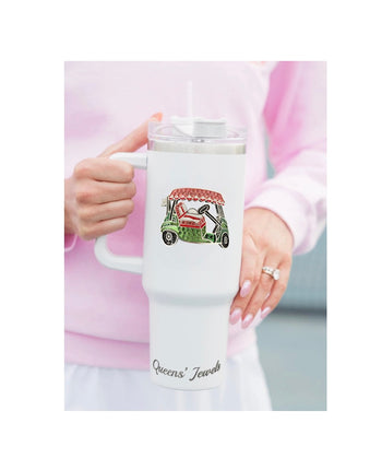 Golf Cart 40oz Tumbler