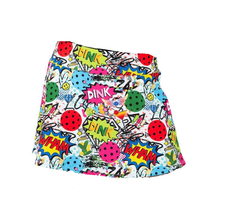 Dink Dink Wham Pickleball Skort