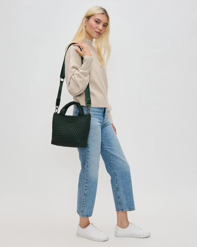 Sky's The Limit - Small Woven Neoprene Crossbody