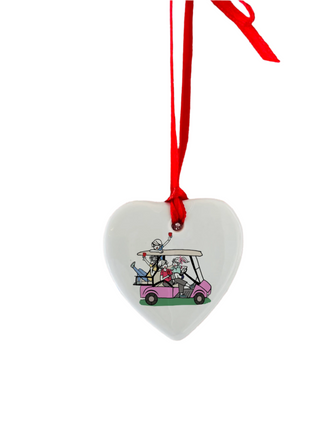Golf Cart Cheers Gift Tag