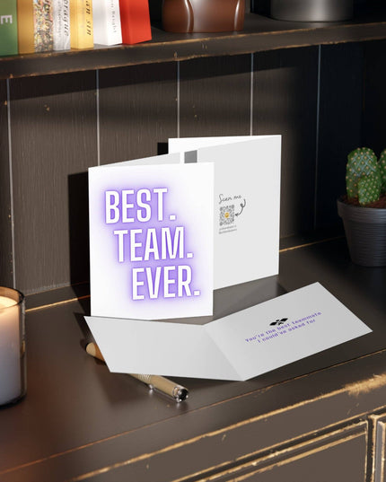 Best Team Ever Pickleball Greeting Card