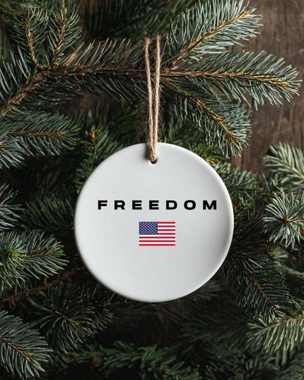 Freedom Flag Ornament