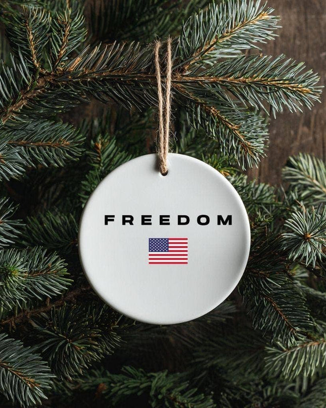 Freedom Flag Ornament