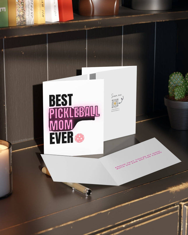 Best Pickleball Mom Ever Greeting Card