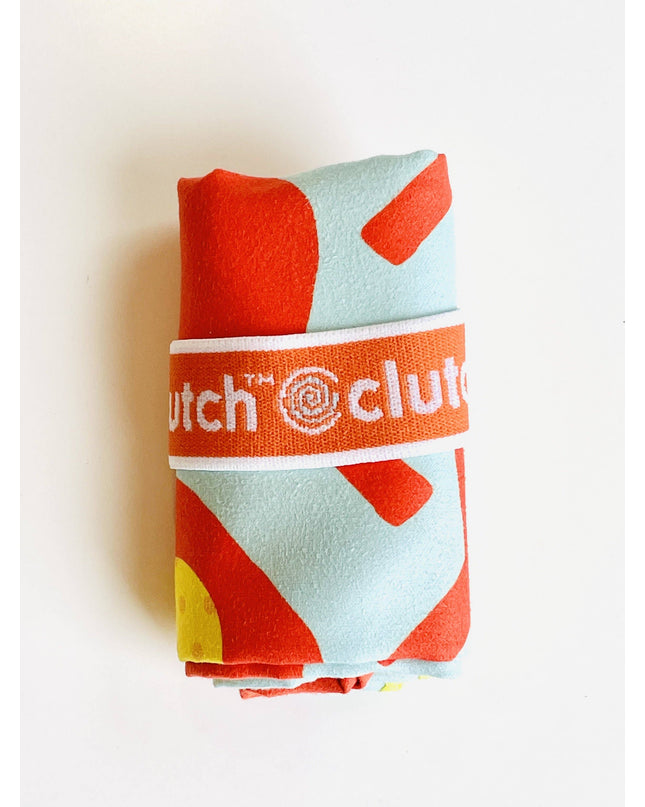 Pickleball Towel, Orange and Blue - NEW!