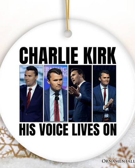 Charlie Lives On Ornament