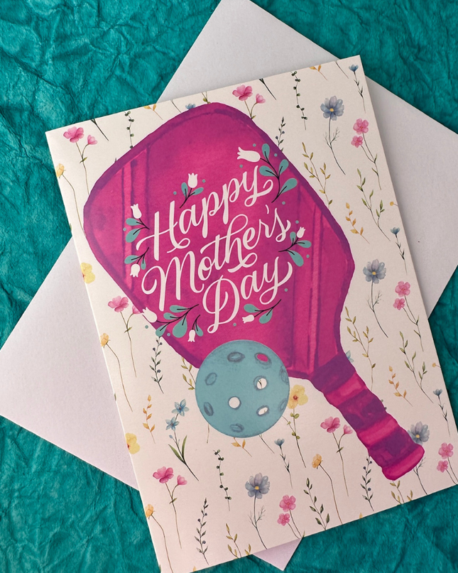 Mother's Day Pickleball Card