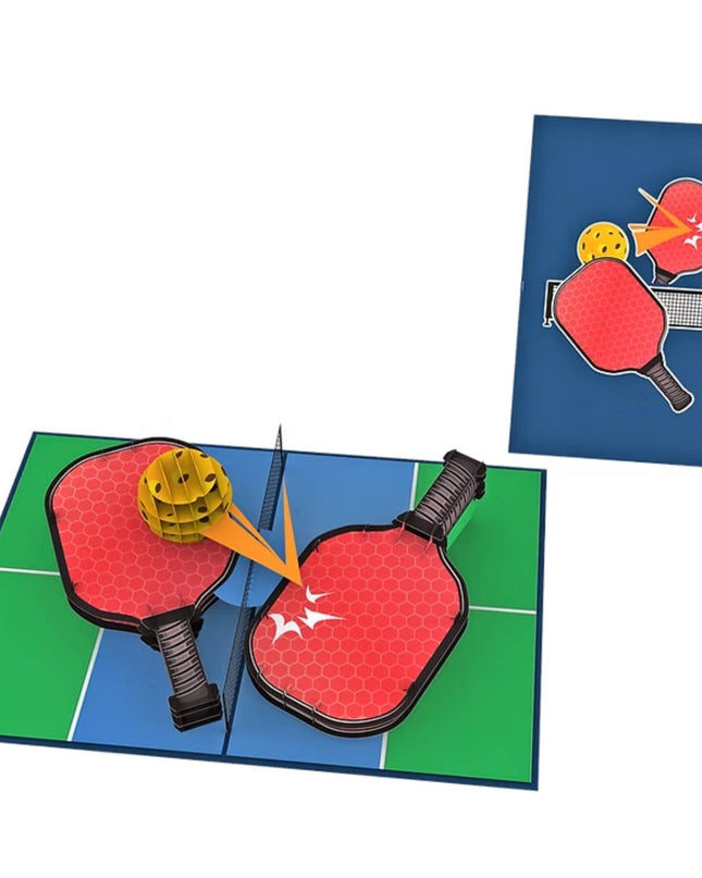 Pickleball Pop Up Card