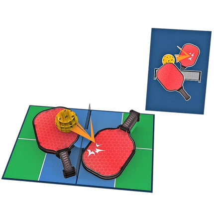 Pickleball Pop Up Card