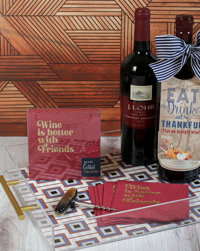 Wine is Better with Friends Naps