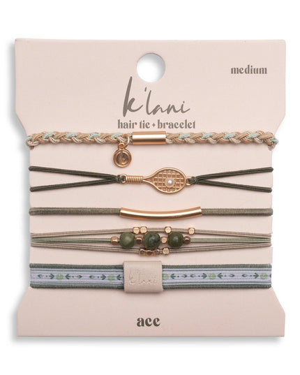 Ace Hair Tie Bracelets