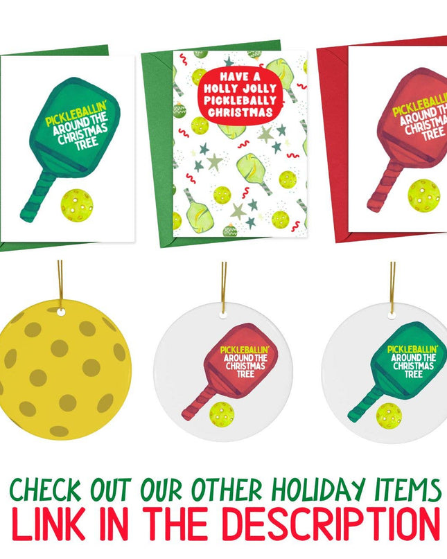 Pickleball Birthday Card - Pickleball Gifts - Greeting Cards