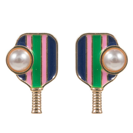 Pickleball Paddle Stud Earrings
