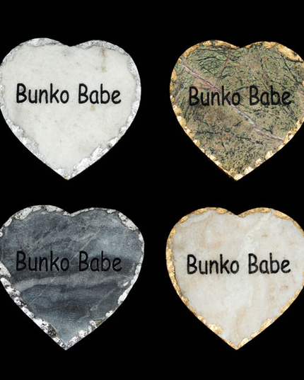 Bunko Babe Coasters - Set of 4