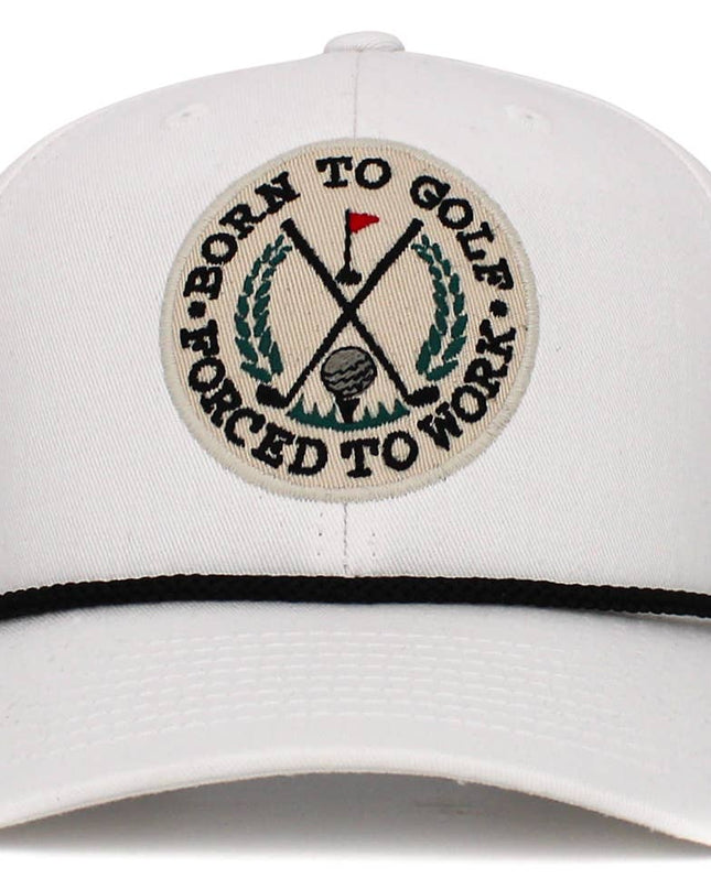 Born to Golf Forced to Work Ballcap