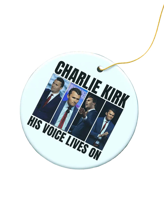 Charlie Lives On Ornament
