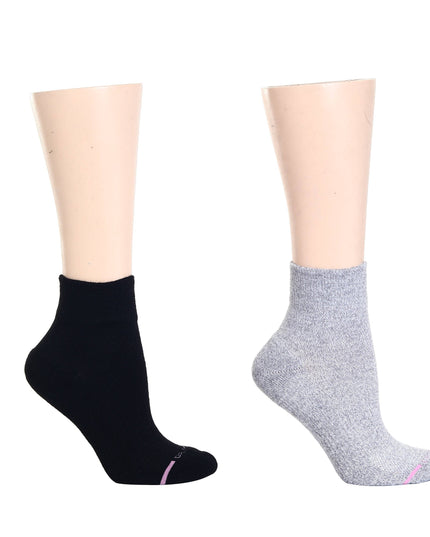 Solid Half-Cushion | Quarter Compression Socks For Women