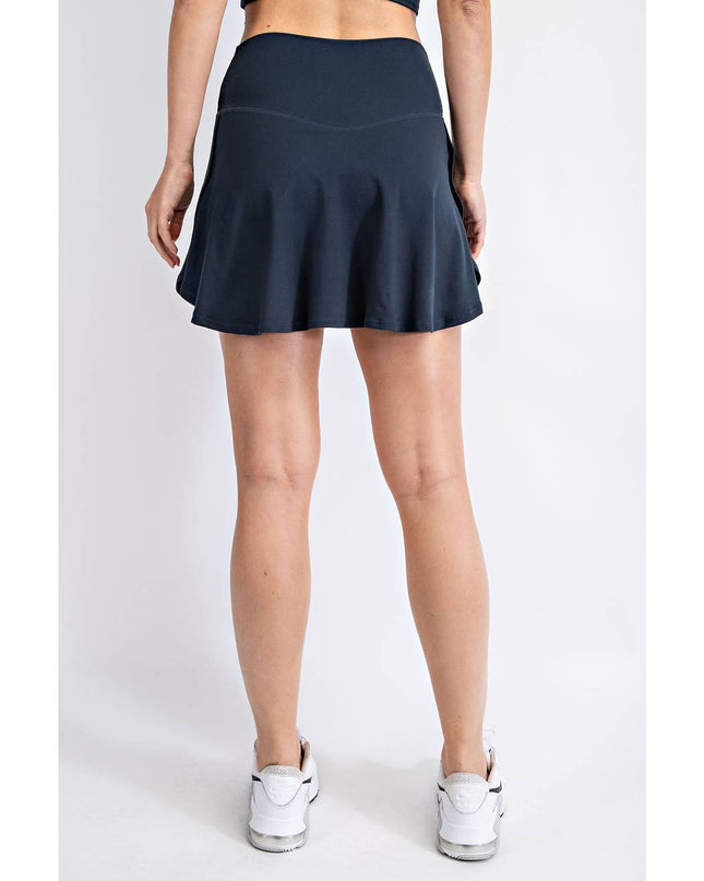 BUTTER V SHAPED HIGH-WAIST SKORT