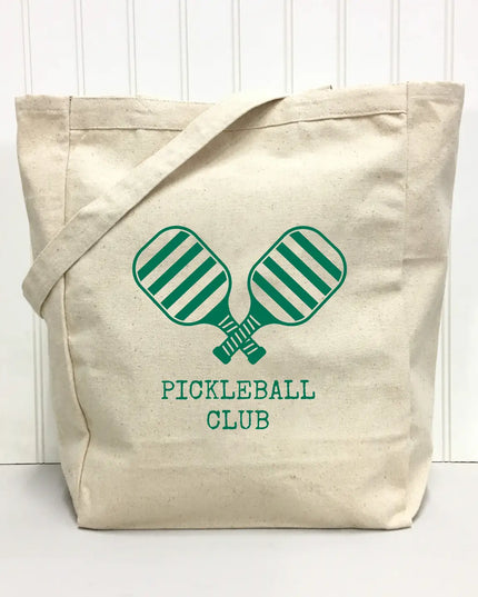 Pickleball Club Tote Bag